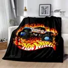 Hot Wheels Fashion Printed blanket Flannel Warm blankets Soft and comfortable blanket bed linings cubre cama Birthday Gift 4