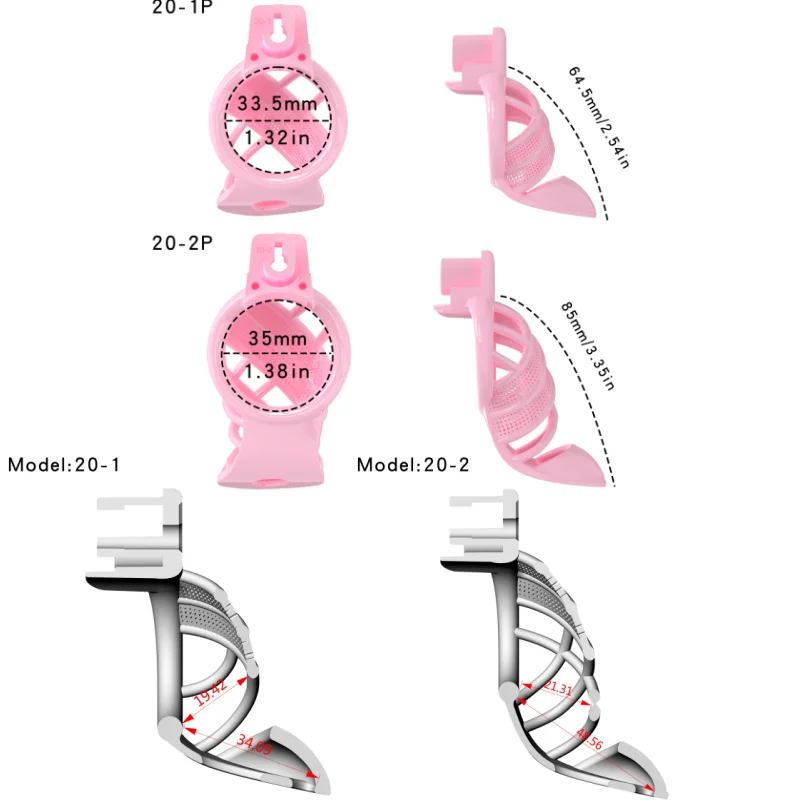 Male High Heels Chastity Cage Sissy Hollow Pseudo Penis Lock CB Lock with Vibrating Anal Plug Vestibular Stimulation Sex Toy Gay