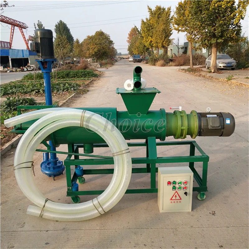 Agriculture Farming Equipment Pig Dung Dewatering Machine Cow Manure Separator Chicken Manure Dehydrator
