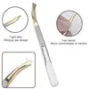 Eyebrow Trimming Clip Eyebrow Pliers Tool Eyebrow Clip Stainless Steel Clip Eyelash Double Eyelid Tweezers Slant Makeup Tool 6