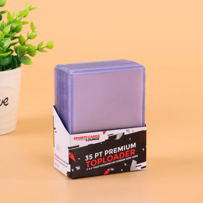 Верхний погрузчик 35pt 3x4 " игровые карты внешняя стандартная игровая торговая