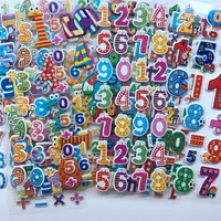 10 Sheets Letters Numbers 3D Puffy Stickers English Alphabet Birthday Festival Gift for Adult Boy Girl Scrapbook Decoration 5
