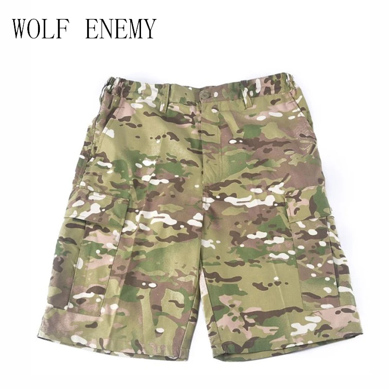 Super Offerte Di Acquistare Shorts Degli Uomini Bermuda Shorts Camouflage/Camo Military/Army Cargo Shorts Pantaloni Di Scarsità