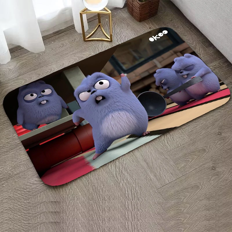 Tappeto Anime Per Tappetini Da Camera Da Letto Lemmings Grizzy Kitchen And Home Items Tappetino Da Preghiera Soggiorno Ingresso Tappeti Tappeti Porta 