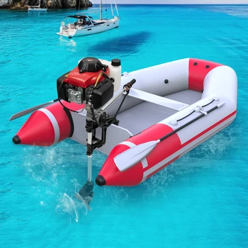 1.6kw 4 Stroke Outboard Motor Fishing Boat 1