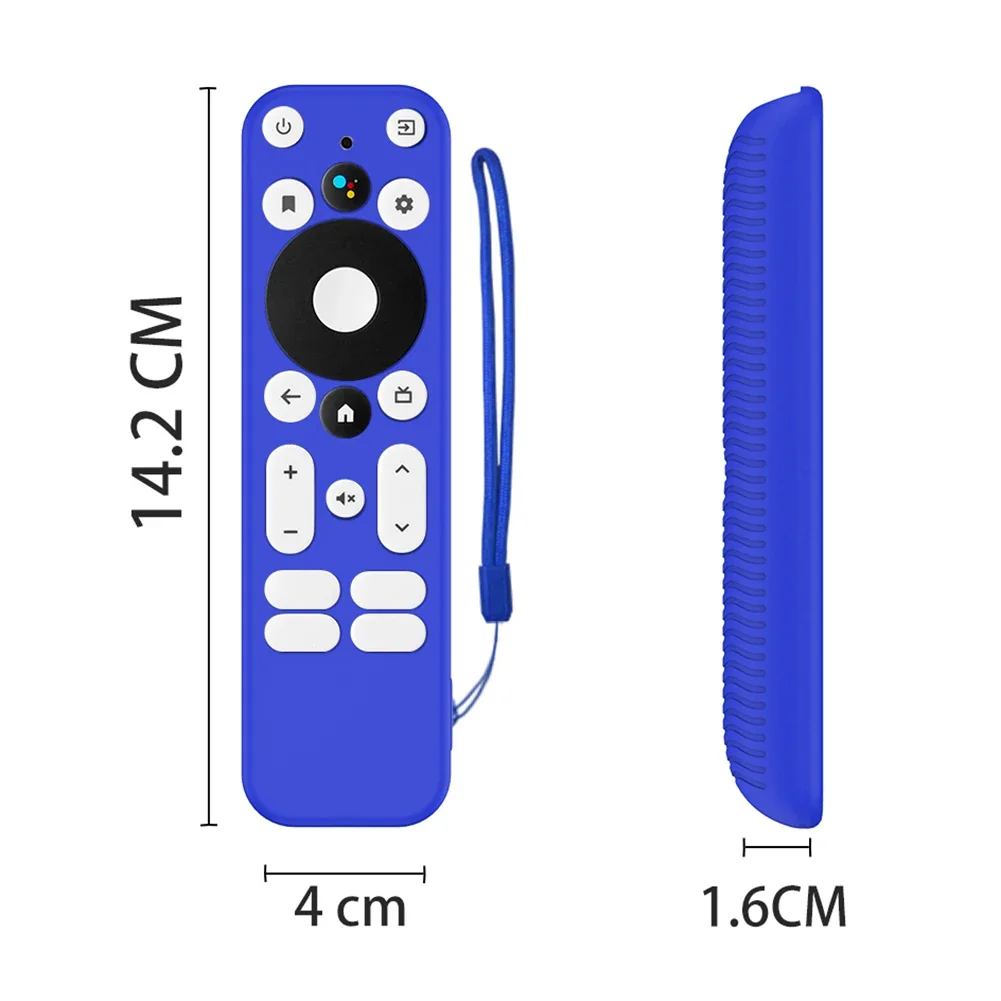 Silicone TV Remote Control Protective Sleeve All-inclusive TV Remote Control Case Shockproof for Walmart Onn. Android TV 4k Uhd