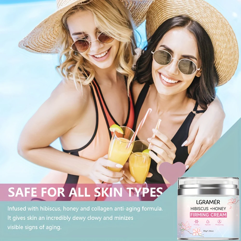 LGRAMER Body Firming Cream Moisturizes with Natural Ingredients To Maintain Skin Elasticity and Reduce Melanin 4