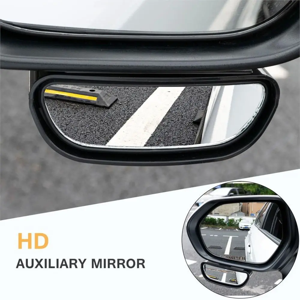 

Convex Rear View Mirror ABS Auto Accessories Car Auxiliary Mirror Car Reverse Parking Wide Angle Blind Spot Mirror
