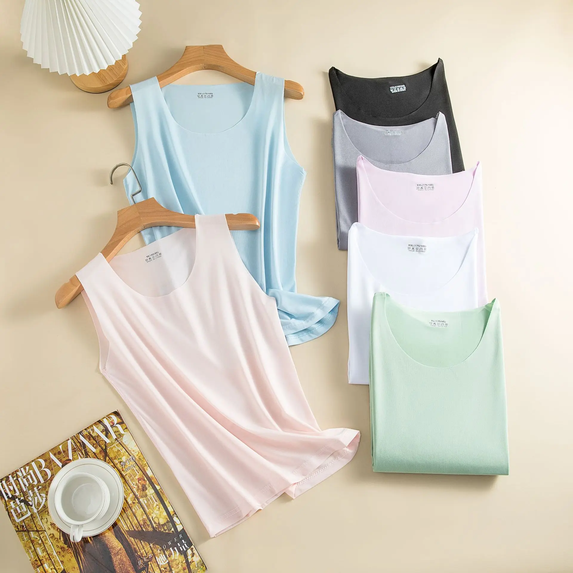 Silk Underwear Vest Tshirt T-shirt  Thin Women's T-shirt Straps - Summer  Women's - Aliexpress