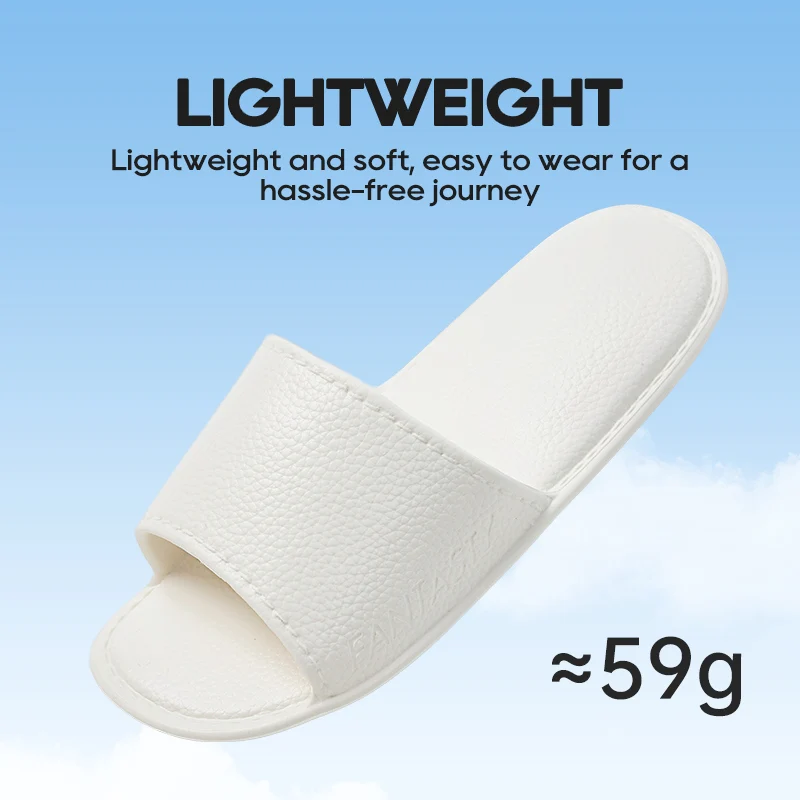 UTUNE Foldable Disposable Travel Slippers for Women Portable Ultra Light Beach&Hotel Slippers for Business Trips&Sanya Travel 5