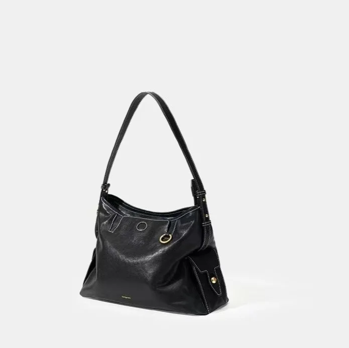 Serie de vacaciones, bolso de hombro único de gran capacidad para desplazamientos diarios, de alta gama y versátil._voghion.com