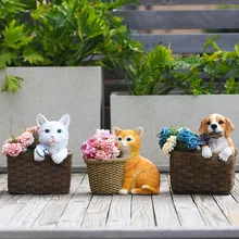 

Personality Cute Animal Flower Pot Decoration Home Gardening Green Plant Potted Creative Cartoon Green Plant Desktop Decoration