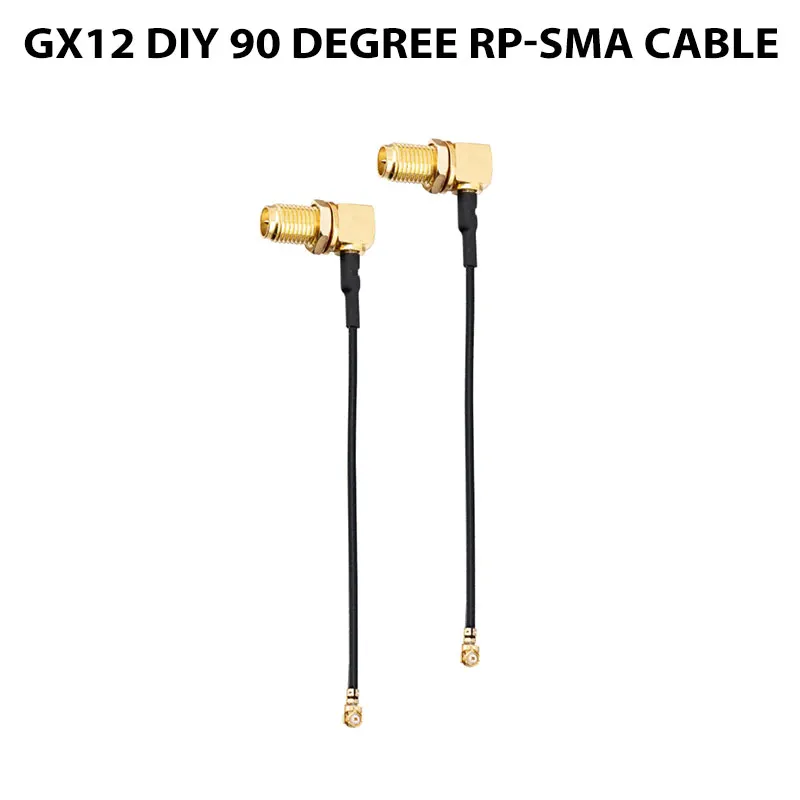 GX12 DIY 90 Degree RP-SMA Cable