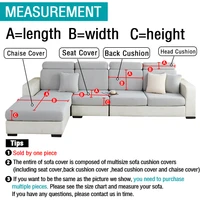 Thick Cushion Cover Fitted Sofa Covers for Living Room Washable Stretch Jacquard Seat Cover Furniture Protector Sectional Sofa 2