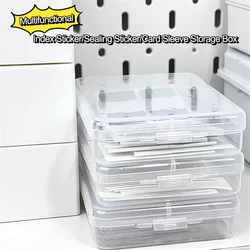 Clear Multipurpose Organizer: Versatile Transparent Storage Case (ONESIZE)