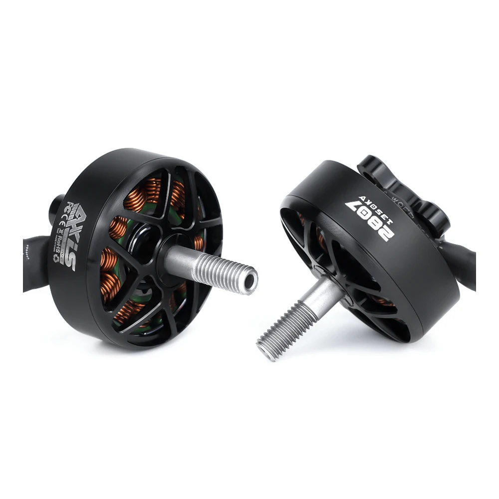 AxisFlying AZ2807 모터 6S 1350KV 모터 브러시리스 FPV 프리스타일 7인치 프로페셔널 드론 RC FPV 쿼드콥터 DIY 부품