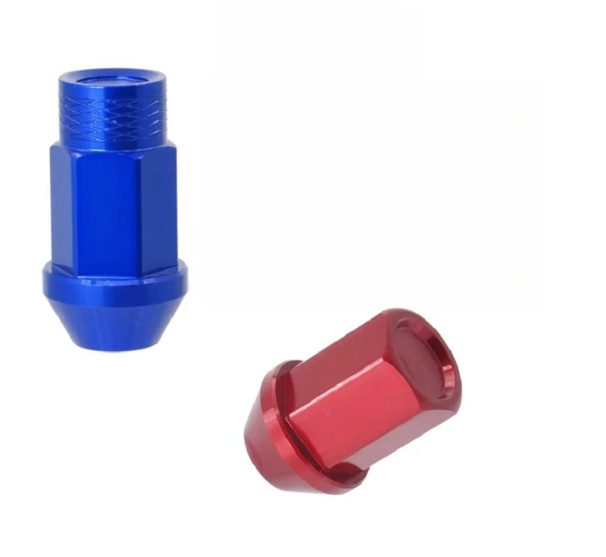 Lighter 7075-T6 Forged Aluminum Alloy Car Wheel Tire Sport Nuts