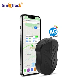 SinoTrack 자석 방수 차량 GPS 추적기, ST-905 ST-915 차량 로케이터, 긴 대기 시간, 무료 앱 포함, 10000mAh 배터리, 4G