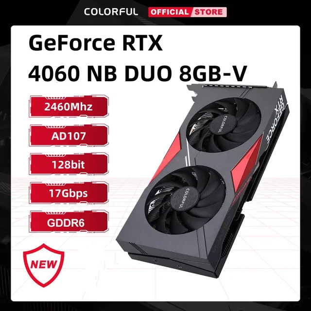 Colorful iGame GeForce RTX 4060 Ti Mini OC 16GB GDDR6 Graphics