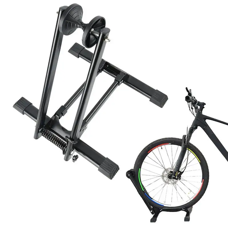 

Foldable Bike Repair Stand Bicycle Storage Rack Aluminum Alloy Portable Bicycle Display Stand Bike Accessories For Mountain