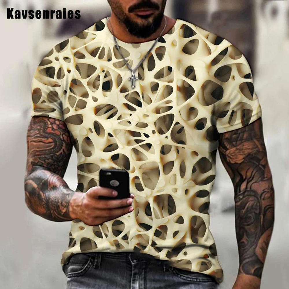 

2023 New Fashion Three Dimensional Pattern 3D Print T-shirt Men Women Casual T Shirt Hip Hop Harajuku Streetwear Tops Tees