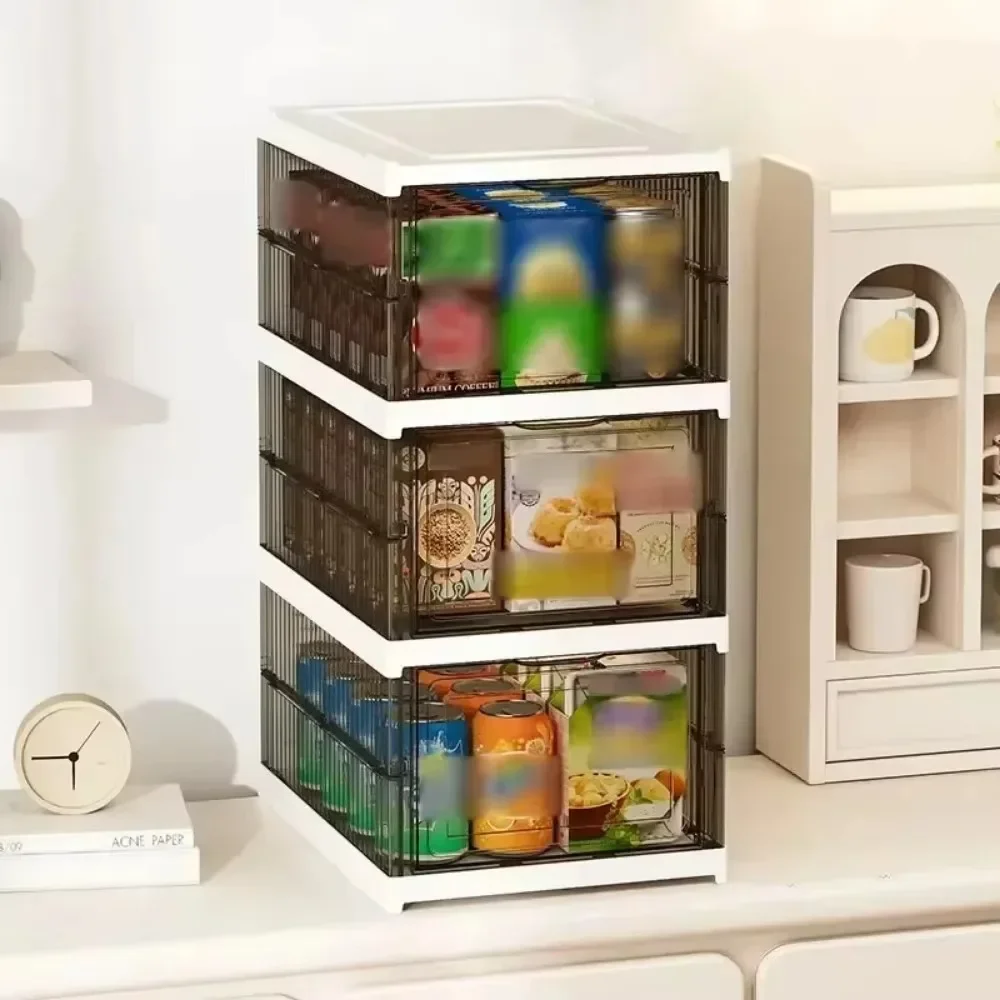 Multi Layer Shoe Box Thickening No Installation Required Transparent Simple Shoes Organizer Foldable Easy Dust-Proof Storage Box