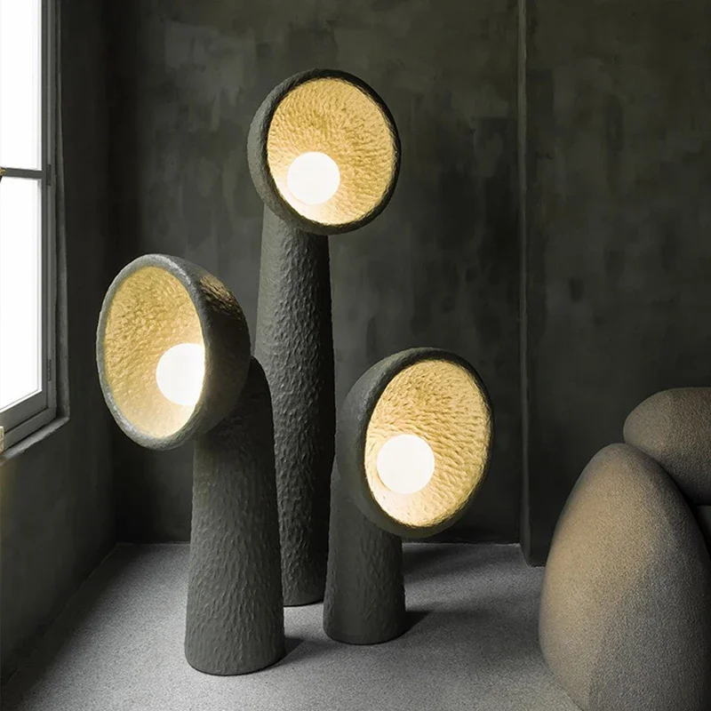 Modern Bureau Home Decor Fiberglass Lamps Humanoid Postmodern Lampara De Pie Para Salon Art Sculpture Human Floor Lamp 1