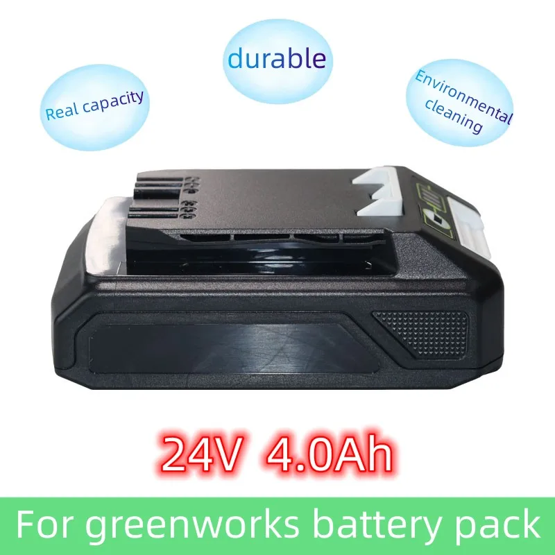 

3.0ah/4.0ah/6.0ah 24V For Greenworks Lithium Battery Bag 708 29842 Compatible With 20352 22232 Tools