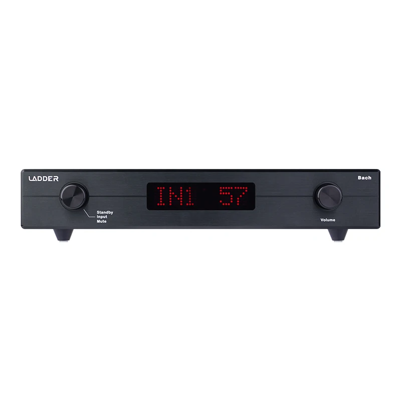 LADDER Bach Fully Balanced HiFi Preamplifier R-2R Structure Stable Output Amplifier