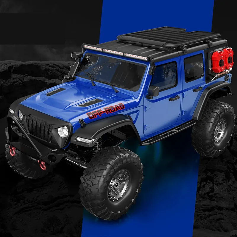 New 1:10 Huangbo R1011 Rubicon 2.4ghz Full Size Climbing Vehicle All Terrain Rc Remote Control Model Off Road Vehicle 4wd Drift 2