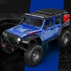 New 1:10 Huangbo R1011 Rubicon 2.4ghz Full Size Climbing Vehicle All Terrain Rc Remote Control Model Off Road Vehicle 4wd Drift 2