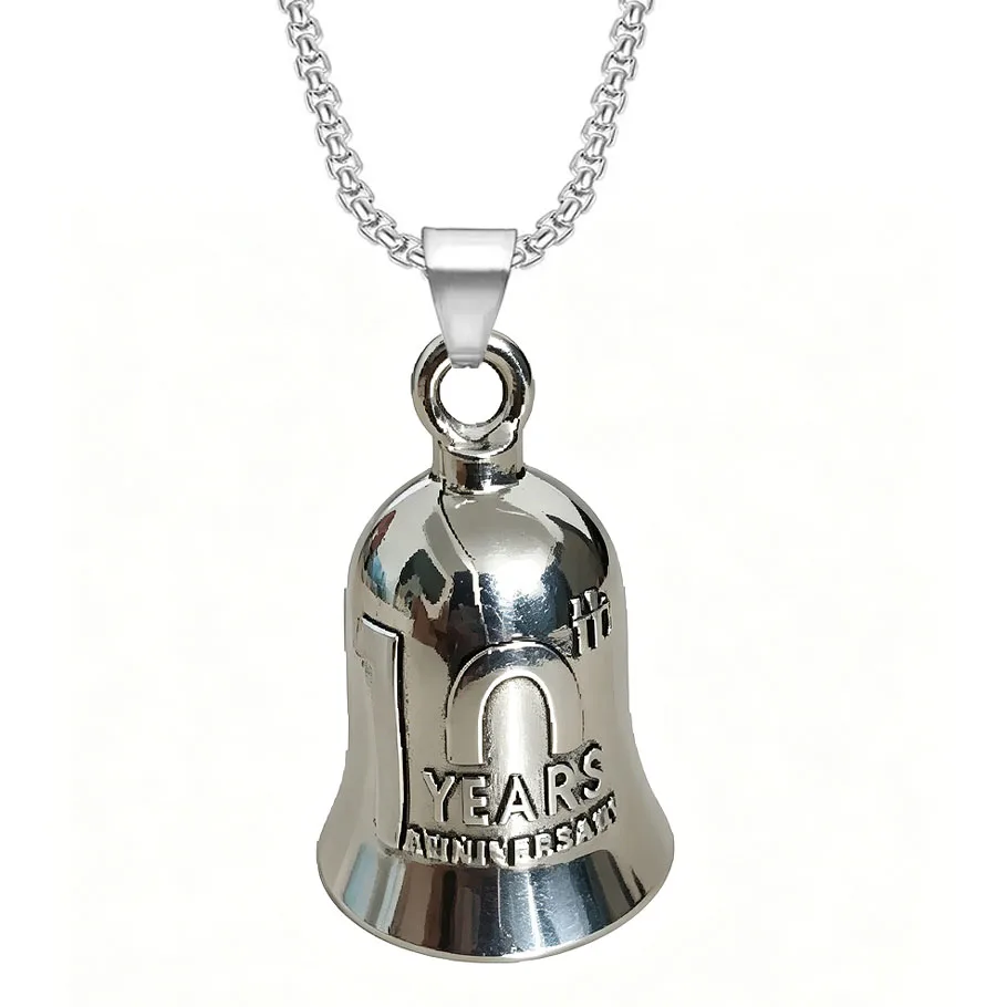 Men's Motorcycle Riding Tool Bell Keychain Accessory