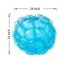 Inflatable Bubble Ball for Kids Soft PVC Blue Red Inflatable Crash Ball for Children Adult Family Outdoor Game Sports Toy Ball 6