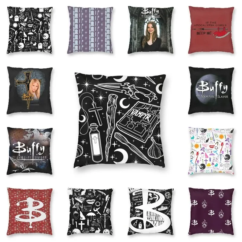 

Наволочка с рассекающим вампира, оружие, домашняя декоративная 3D печать, ужас, драма, ТВ, декоративная подушка для гостиной