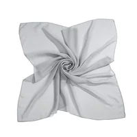 New Chiffon Square Scarf Solid Color Turban Muslim Hijab Shawls Wrap Scarves Bandanas Headband Kerchief Turbante Mujer 90*90cm