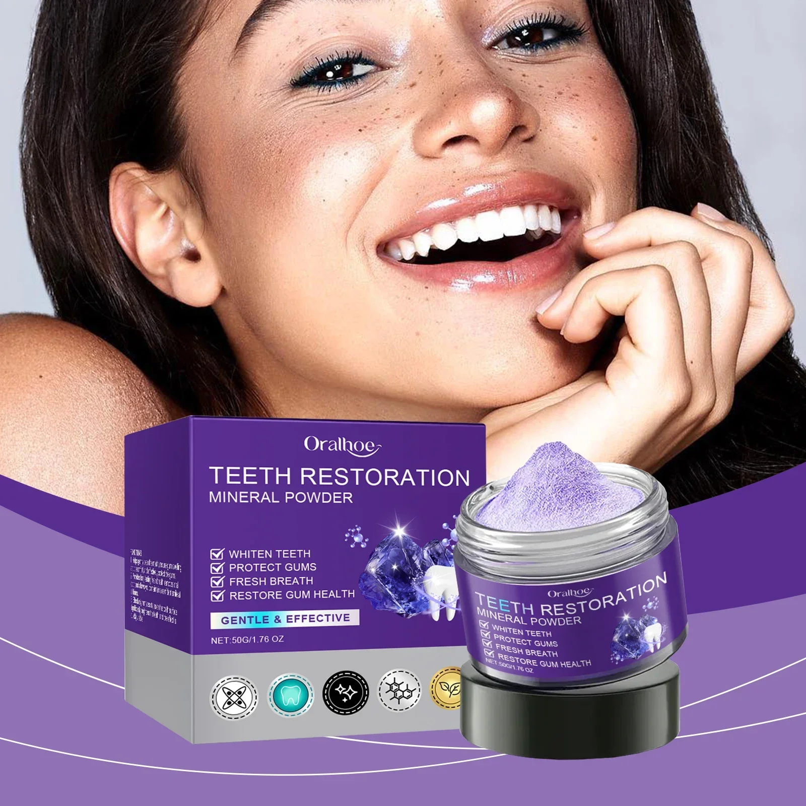 Tooth Powder Teeth Health Product Teeth Restoration Mineral Powder
