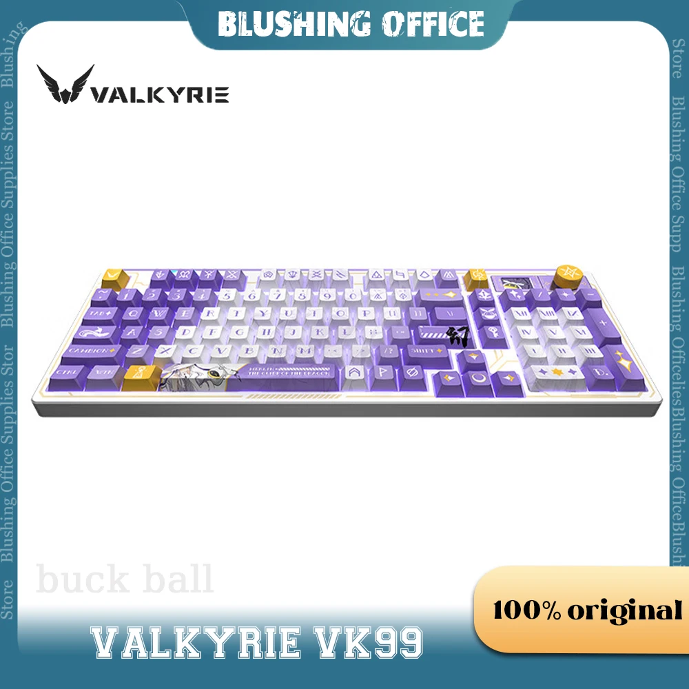 

Игровая клавиатура VALKYRIE VK99, беспроводная, Bluetooth, 3 режима