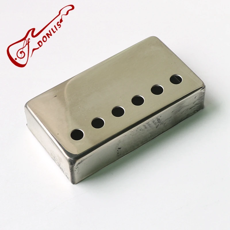 Copertura Per Pickup Chitarra Elettrica Musiclily Pro Nickel 49.2mm Nickel Silver Humbucker Pickup Cover Ricambio Per Chitarra USA/Messico Copertura Per Pickup Chitarra Elettrica Musiclily Pro Nickel 49.2mm Nickel Silver Humbucker Pickup Cover Ricambio Per Chitarra USA/Messico