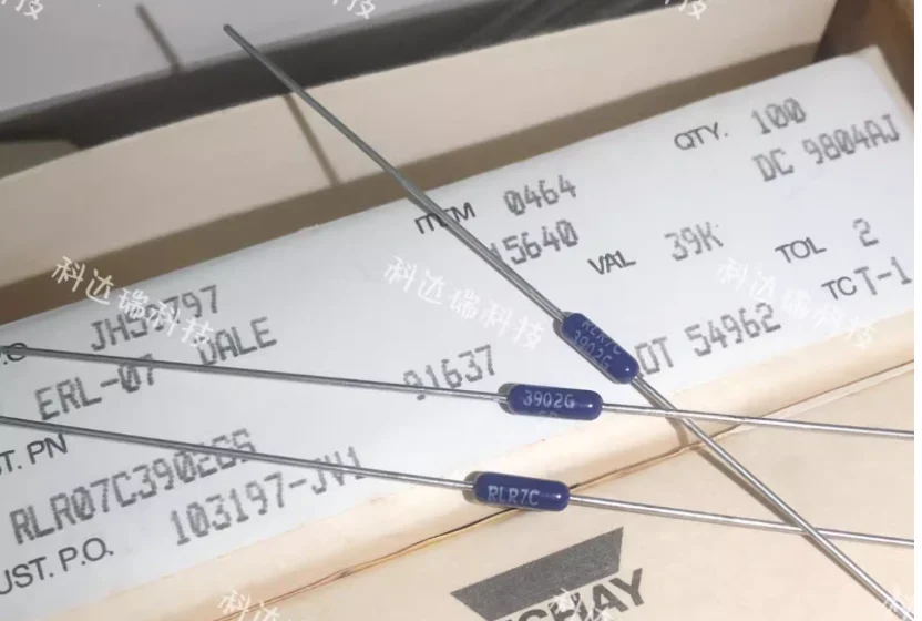 20PCS/DALE 저항 진한 파란색 0.25W 1/4W RLR7C 39KΩ