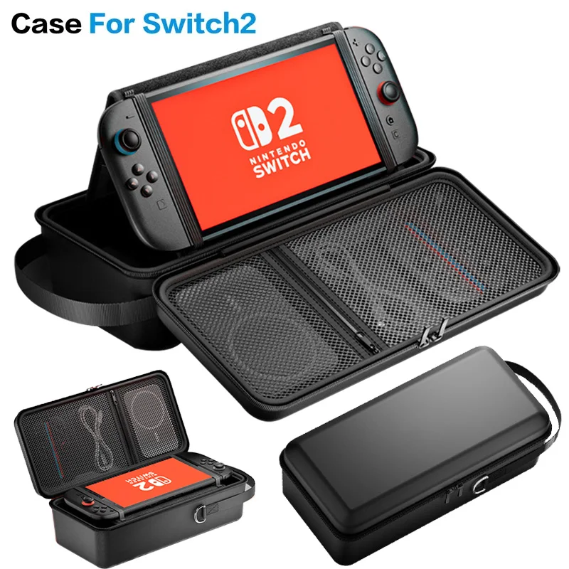 EVA Portable Carry Case for Nintendo Switch – Durable Storage Bag and Protective Shell