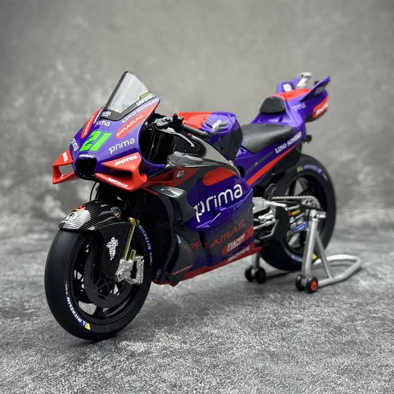 Kilo Works Motorcycle Model 1/12 Racing Team Ducati Gp24 Gp23