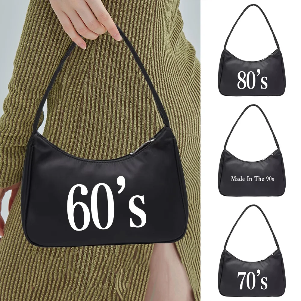 

Women's Bag Shoulder Underarm Bags Ladies Handbags Fashion Design Girls Small Fashion Shopping All-match Years Print Top-Handle