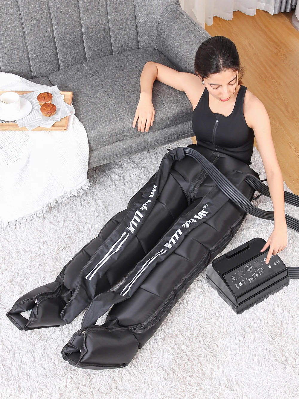 6-Chamber Exercise Recovery Boots Foot Air Wave Pressure Massage Leg Lymphatic Drainage Relaxation and Recovery Ion Therapy 13 6-Chamber Exercise Recovery Boots Foot Air Wave Pressure Massage Leg Lymphatic Drainage Relaxation and Recovery Ion Therapy 7