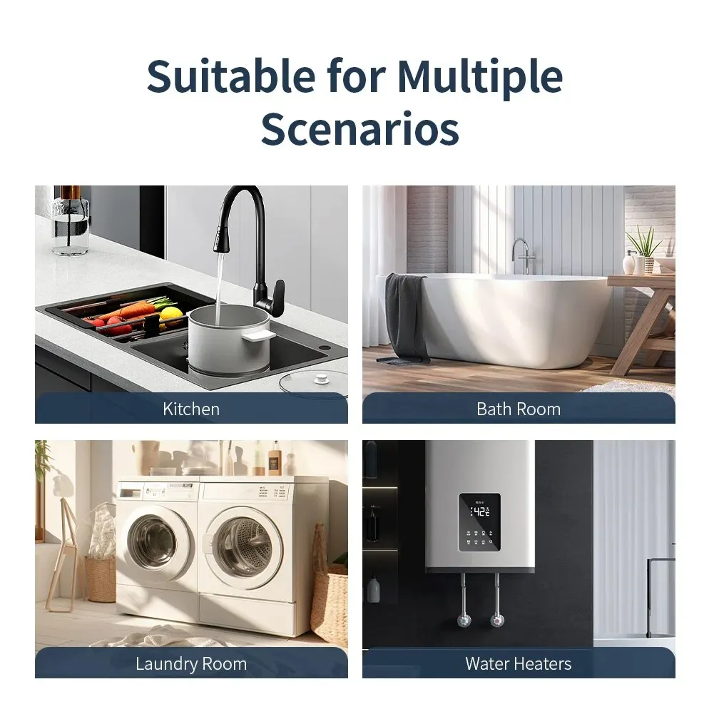 Linptech Water Leak Sensor RS1,Xiaomi Flood & Rain Detector IPX7 Waterproof for Home Security Works with Mijia App image_2