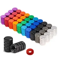 Aluminum Alloy Tire Valve Stem Caps 4 Pcs Universal Stem Covers for Cars Motorcycles and Bikes Auto Tire Accessoires 1