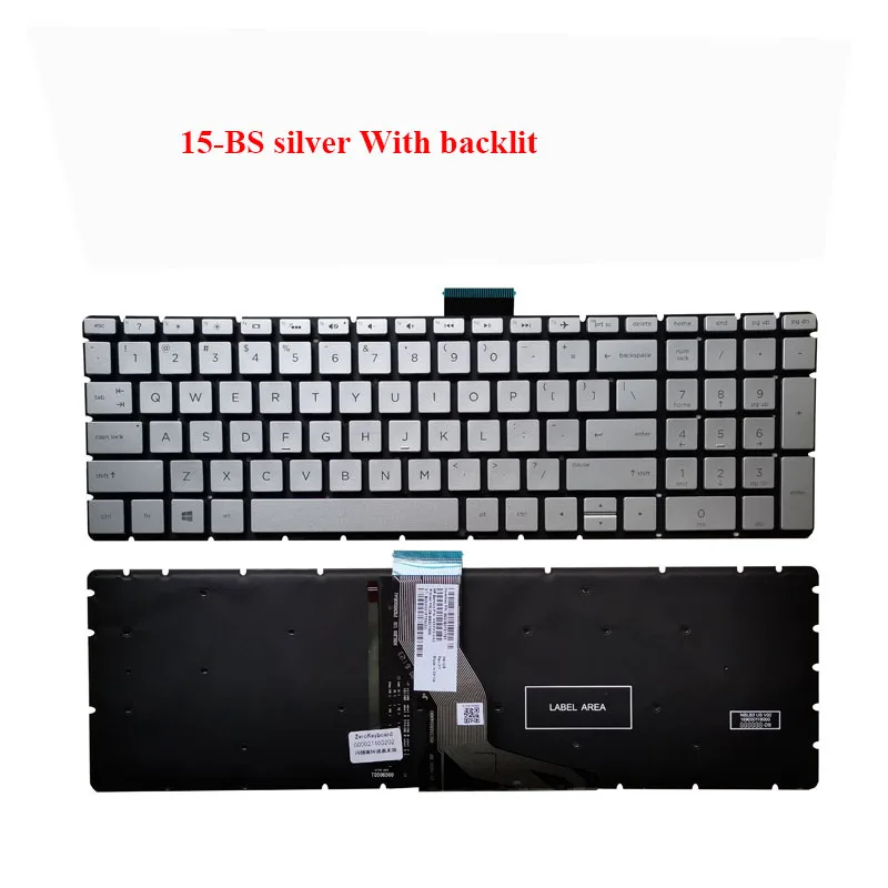 

Клавиатура для ноутбука HP ENVY X360 15 BS 15t-bs 15-BP 17 AK AR 17-BS 250 256 G6