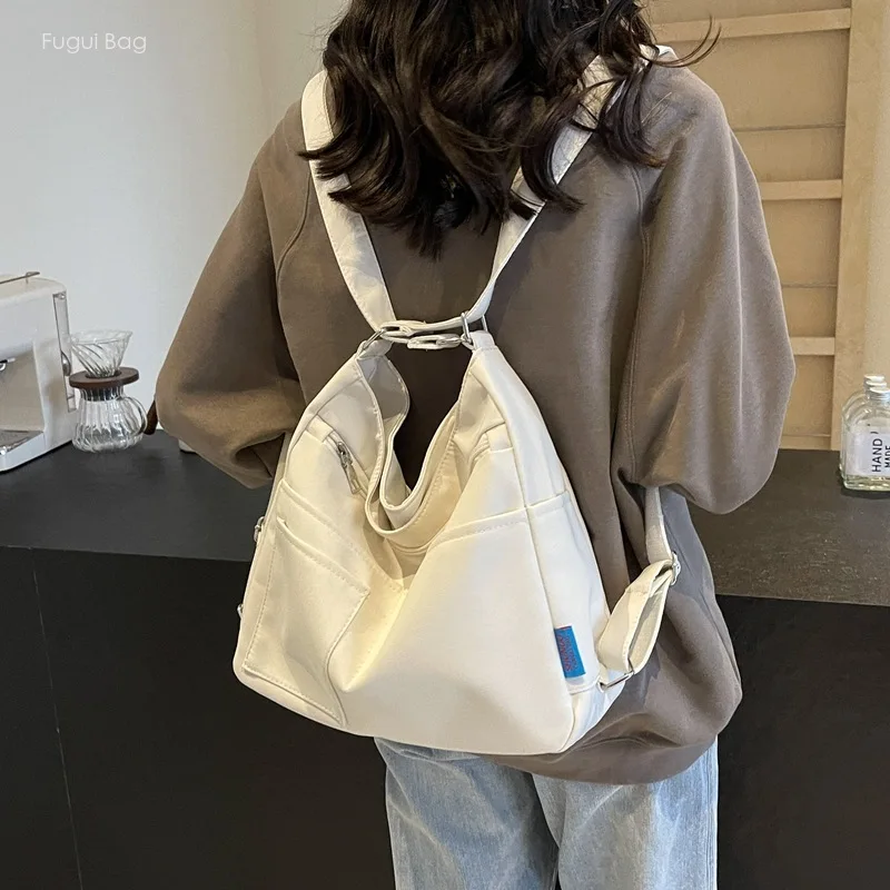 Women's Shoulder Bag Crossbody Tote Bag Simple and Solid Color Versatile Original Accommodation Large Capacity Commuting
