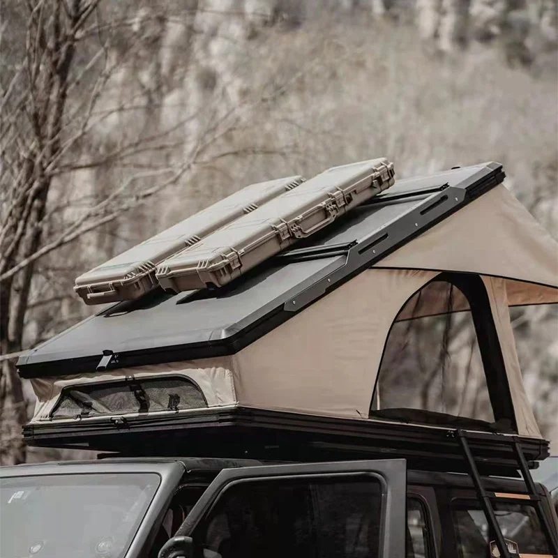

ENJOIN твердая оболочка 2022 алюминиевая крыша палатка твердая оболочка Автомобильная крыша палатка на крышу стеллажи для солнечной панели