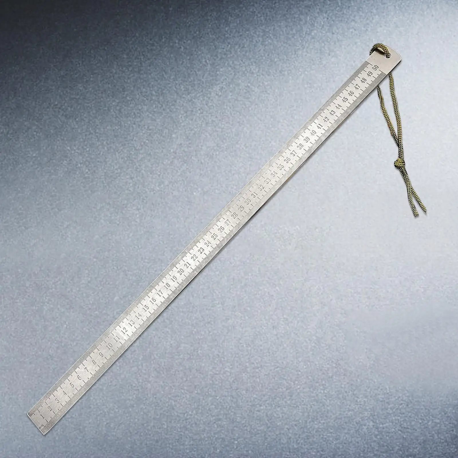 Multifunctional Ruler Clear Engravings 50cm Scale Markings for Mechanical Work