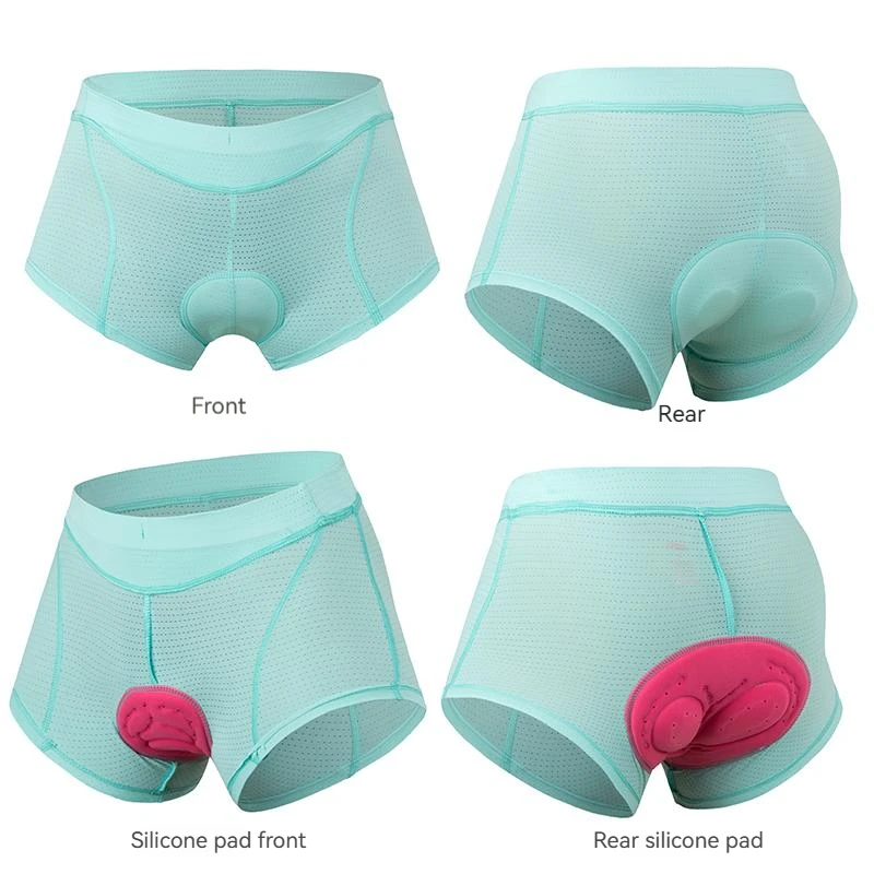 JEPOZRA Women's Gel 3D Padded Cycling Shorts Comfortable Underwear Compression Tights Bike Underpant Road Bicycle cycling shorts